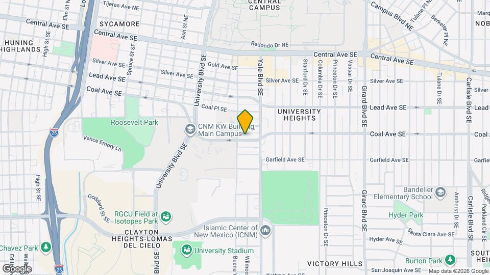 2113 Coal Ave SE, Unit 2113 B Mapa y Detalles de la Ubicación