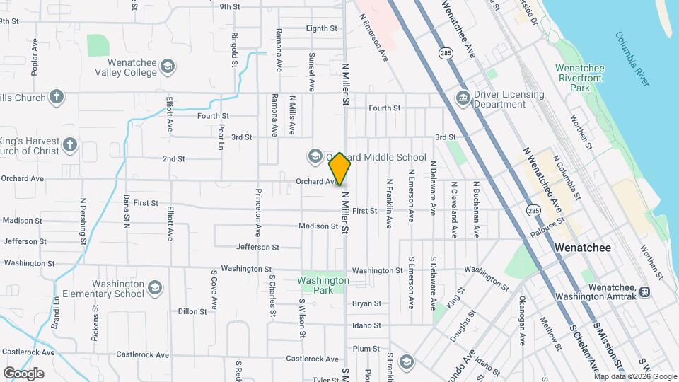 120 N Miller St Mapa y Detalles de la Ubicación