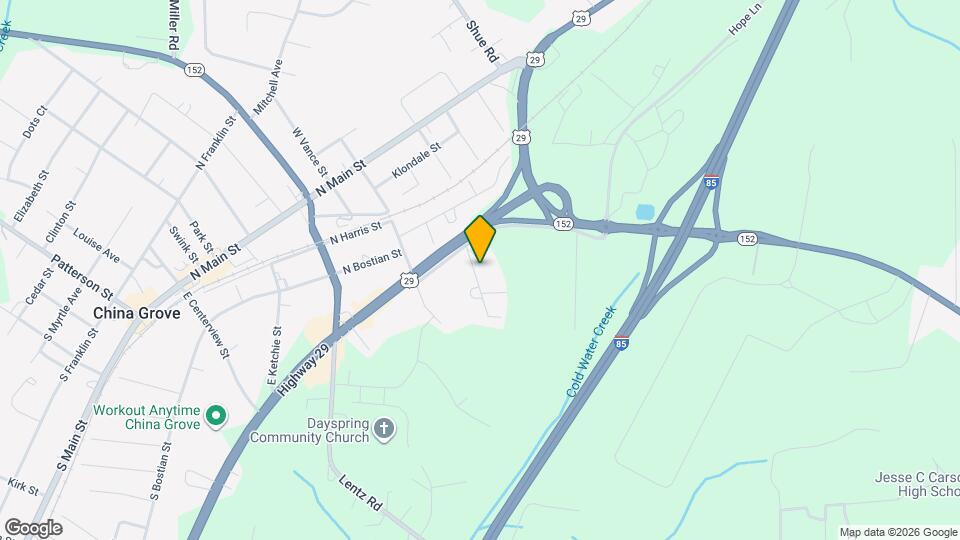 805 Grove St Map and Location Details