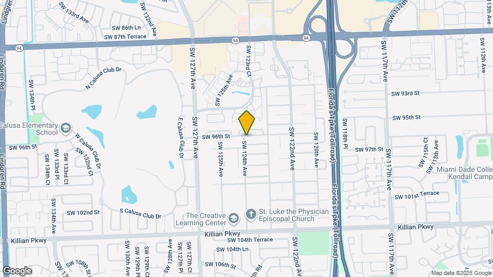 12370 SW 96th St Map and Location Details
