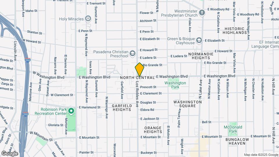 444 Washington Blvd Mapa y Detalles de la Ubicación
