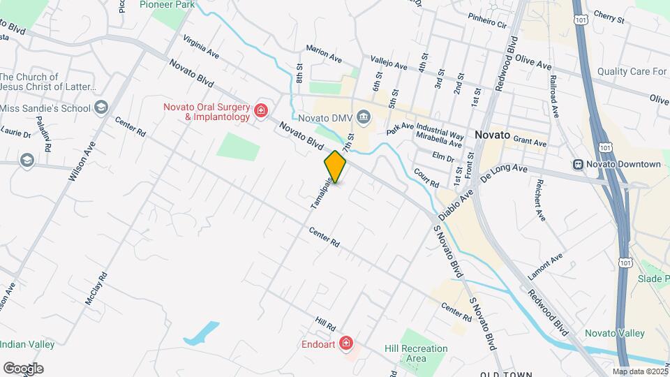864 Tamalpais Ave-Unit -B Mapa y Detalles de la Ubicación