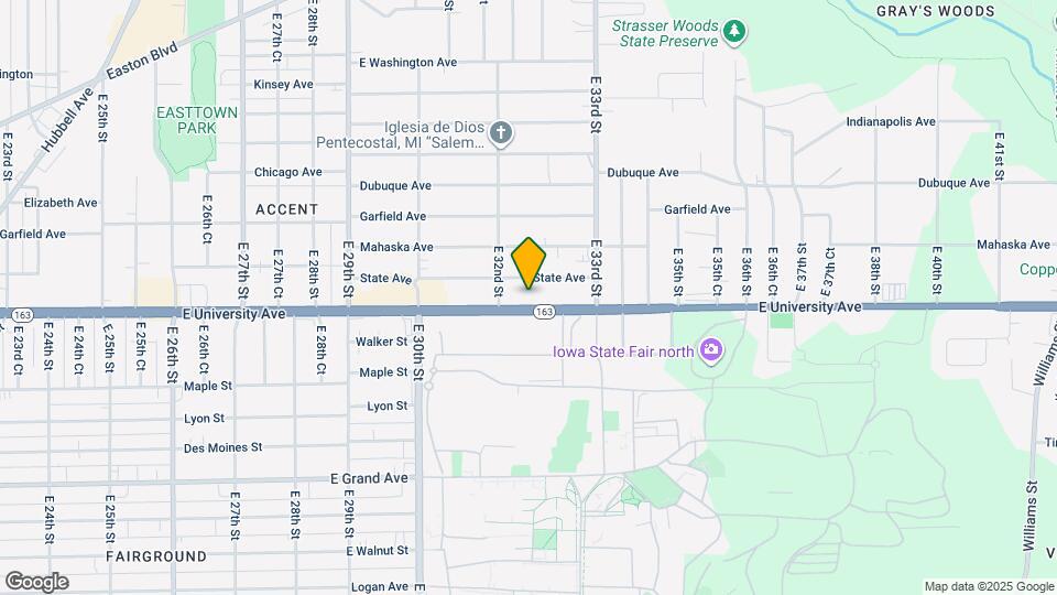 3220 E University Ave Map and Location Details