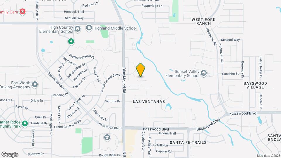 7405 Howling Coyote Ln Map and Location Details