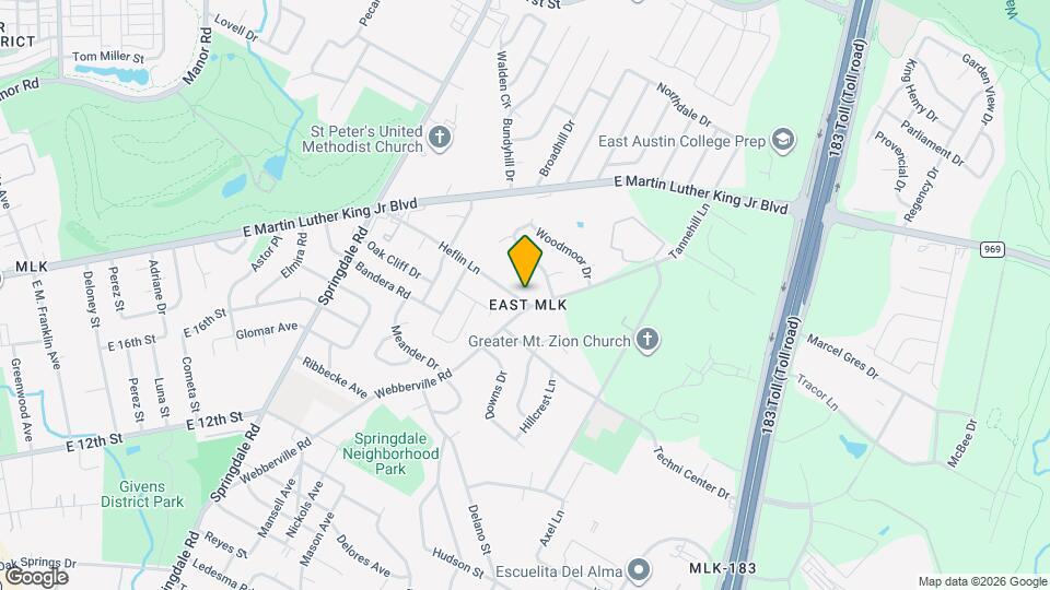 5116 Heflin Ln Mapa y Detalles de la Ubicación