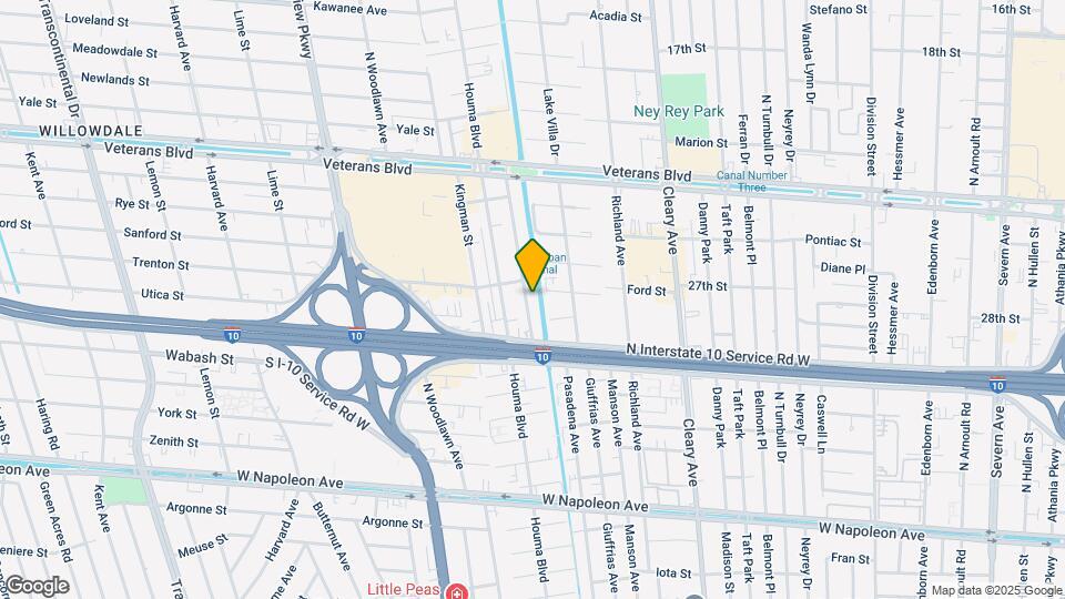 2805 Independence St Map and Location Details
