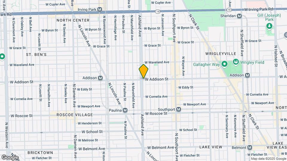3557 N Ashland Ave Map and Location Details