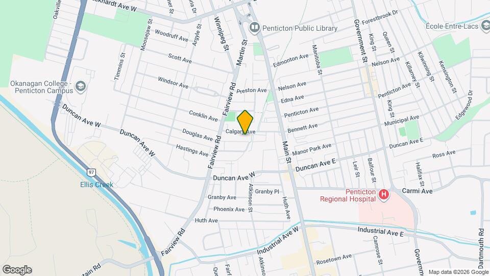 120 Calgary Av Map and Location Details