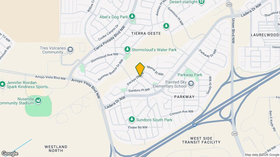 1051 Marapi St NW Map and Location Details