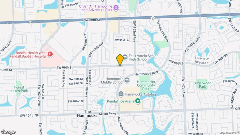 9716 Hammocks Blvd Map and Location Details