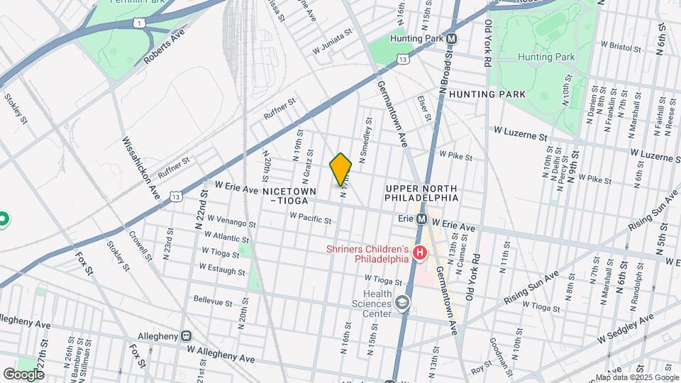 3720 N 17th St Mapa y Detalles de la Ubicación