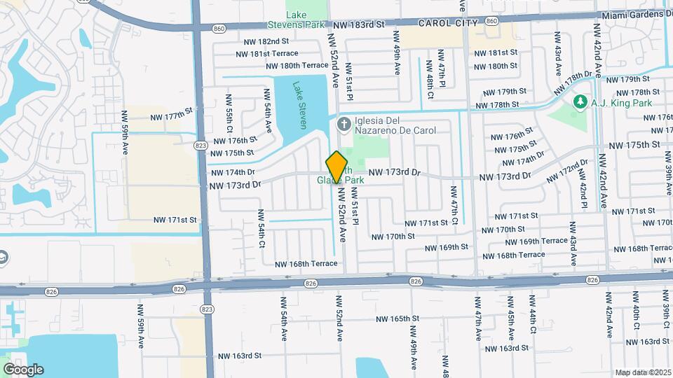 17240 NW 52nd Ave Map and Location Details