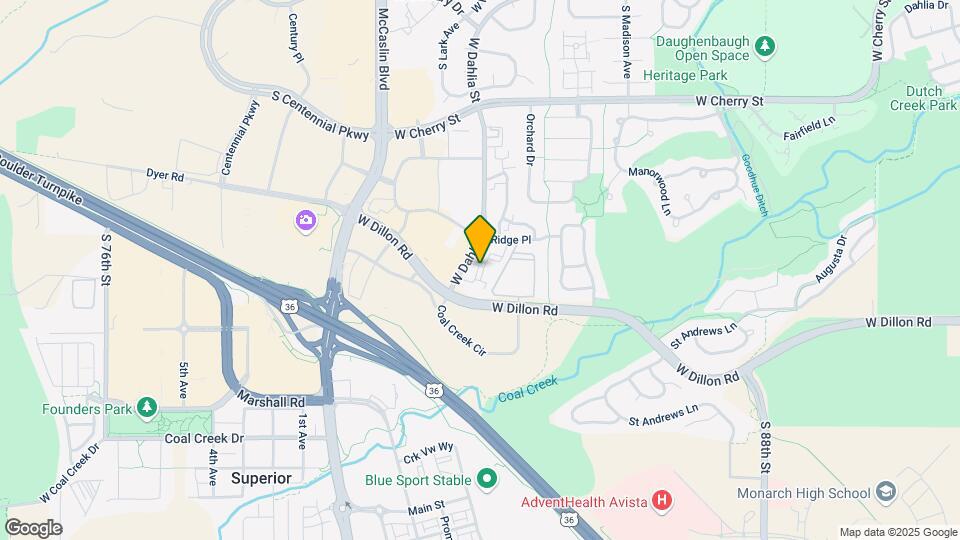 730 Copper Ln Map and Location Details