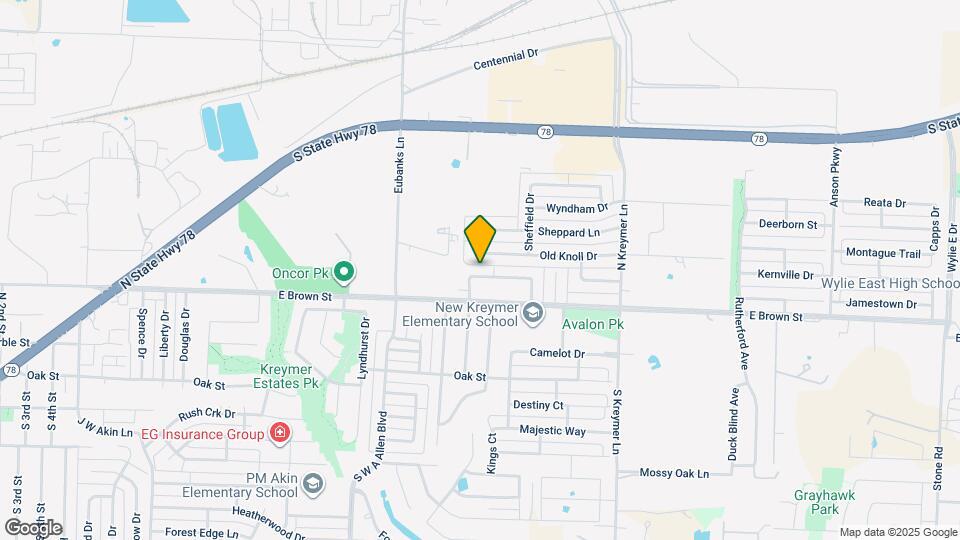 264 Wyndham Meadows Way Map and Location Details