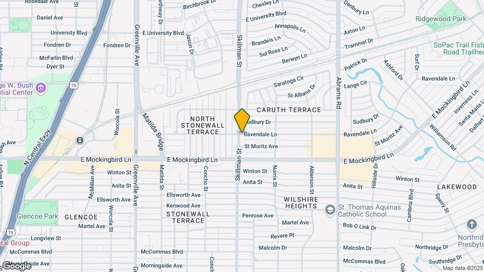4244 Skillman St Map and Location Details