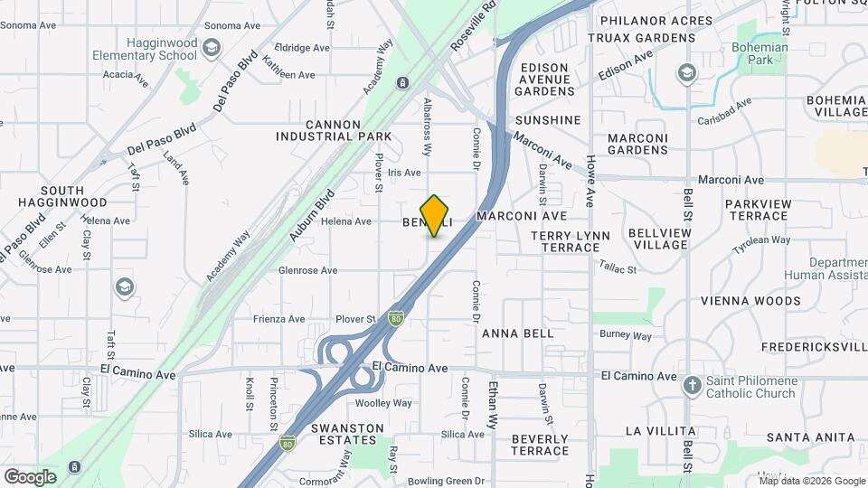 2730 Albatross Wy Map and Location Details