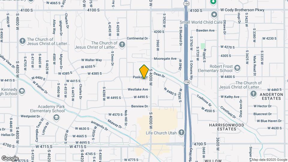4418 S Rosehaven Ct Map and Location Details