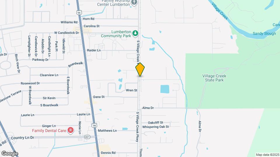 105 Lumberton Dr Map and Location Details