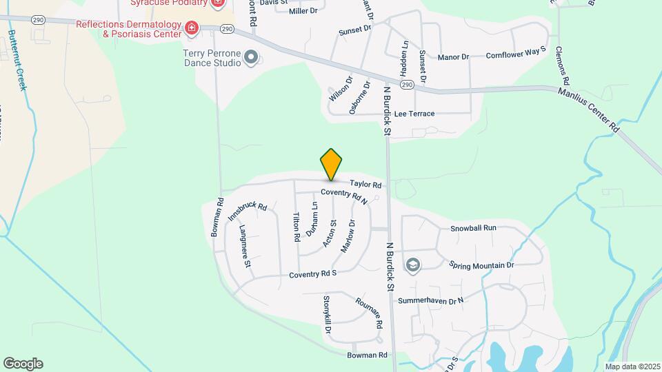 7189 Coventry Rd N Map and Location Details