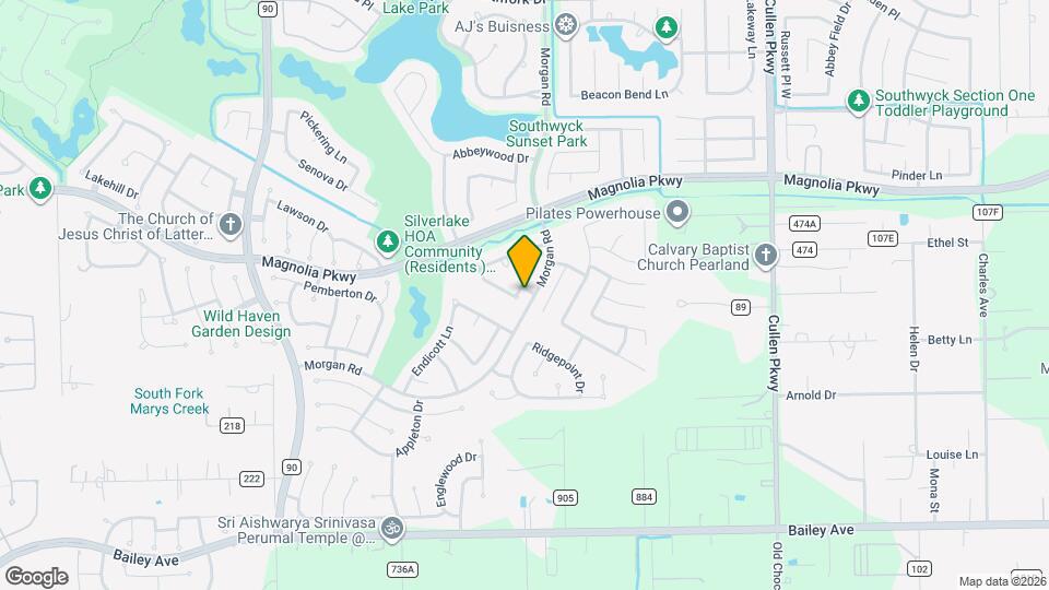 3207 Ivy Bend Dr Map and Location Details