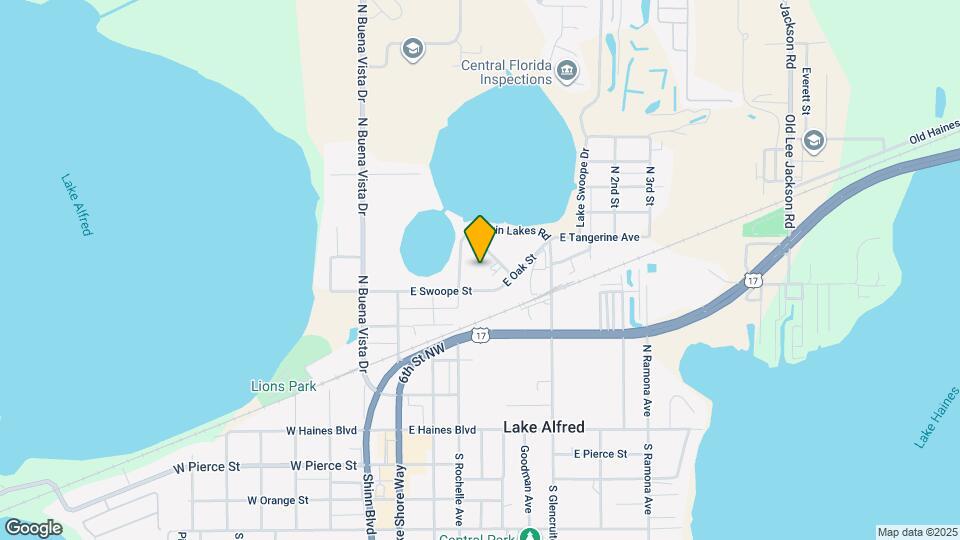 320 E Oak St Map and Location Details