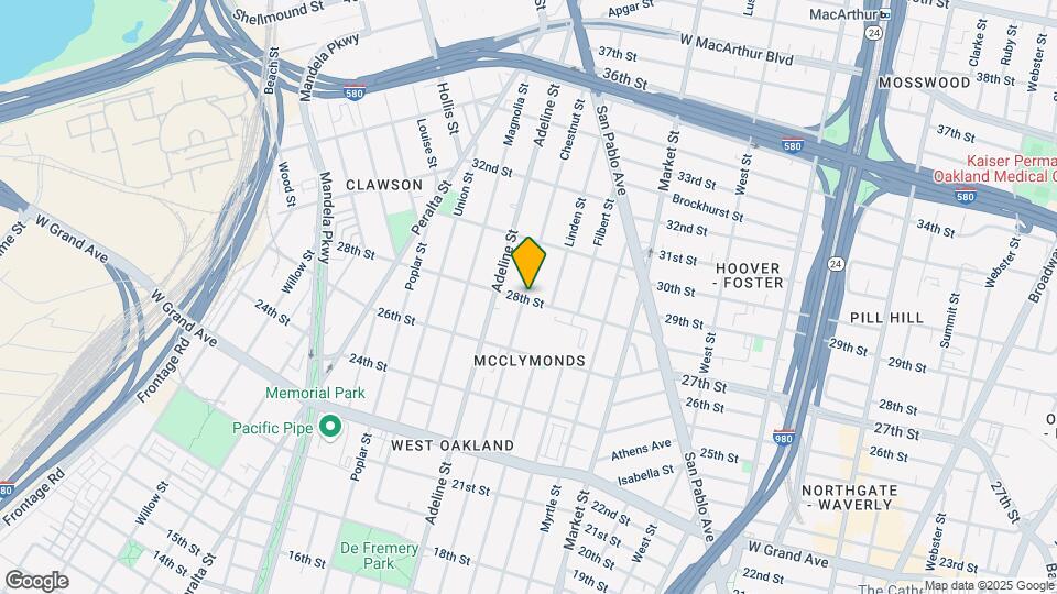 1088 28th St Map and Location Details