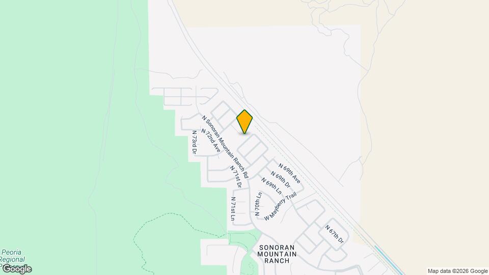 7062 W Andrew Ln Map and Location Details