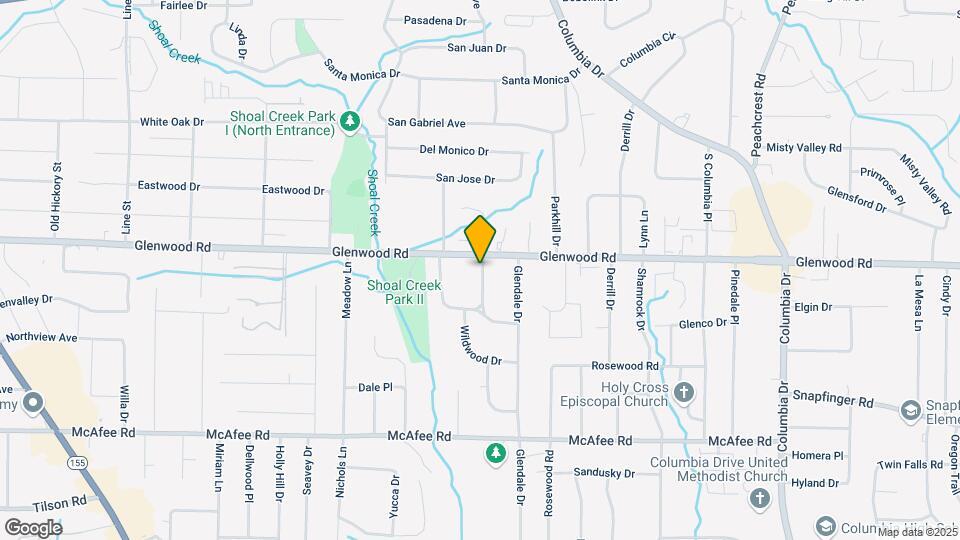 1833 Ridgeland Dr Map and Location Details