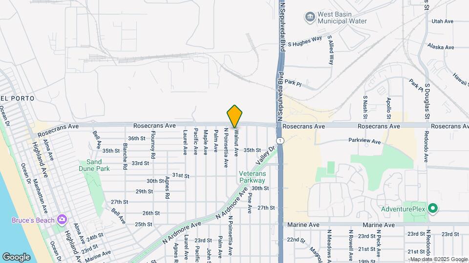 3613 Walnut Ave Mapa y Detalles de la Ubicación