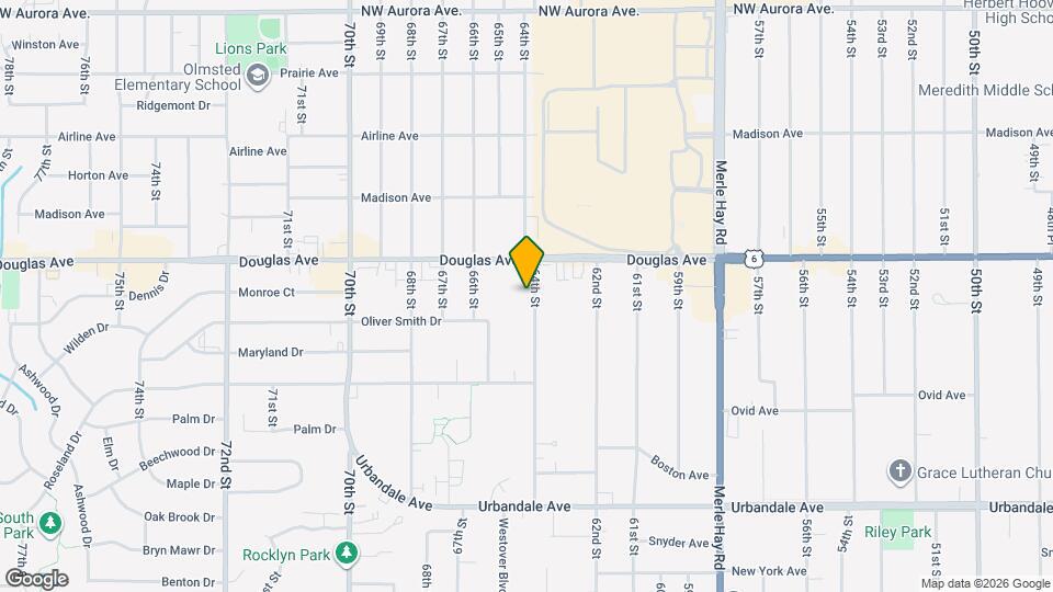 3610 64th St Map and Location Details