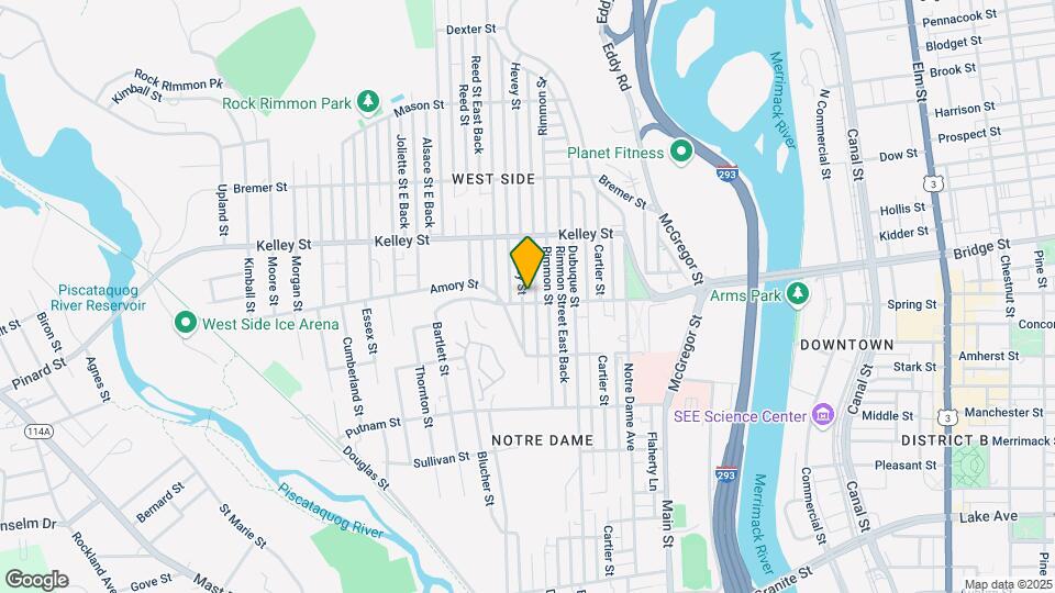 237 Amory St Mapa y Detalles de la Ubicación