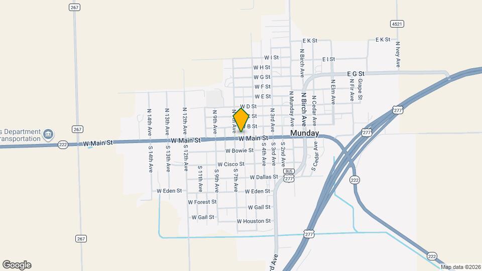 611 W Main St Mapa y Detalles de la Ubicación