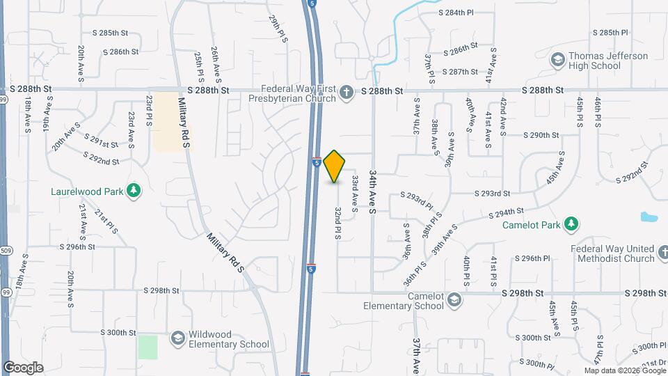 29303 32nd Pl S Map and Location Details