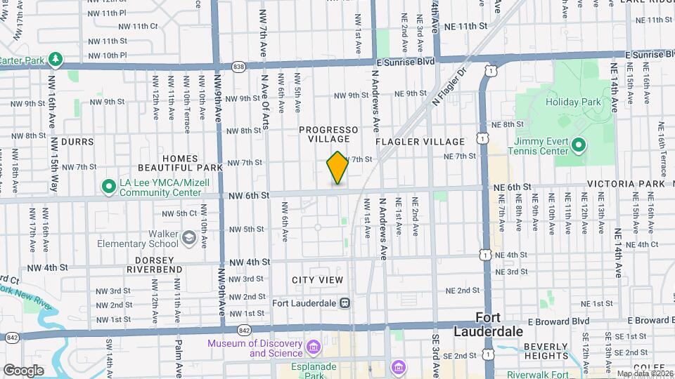 221 NW 6th St Map and Location Details