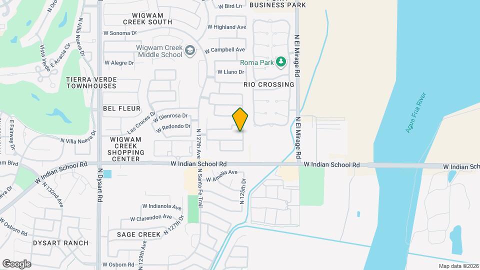 4212 N 125th Ave, Unit 21-C Map and Location Details