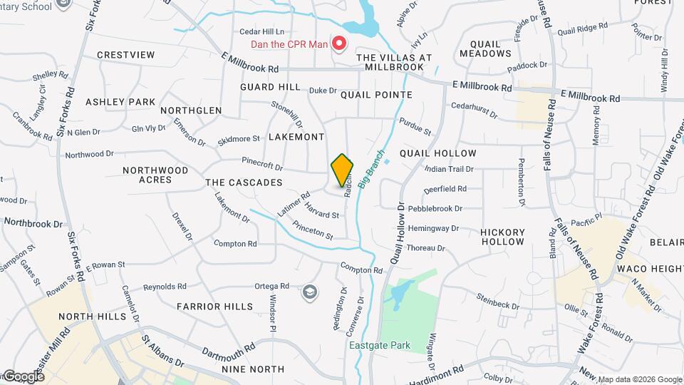 4717 Radcliff Rd Map and Location Details