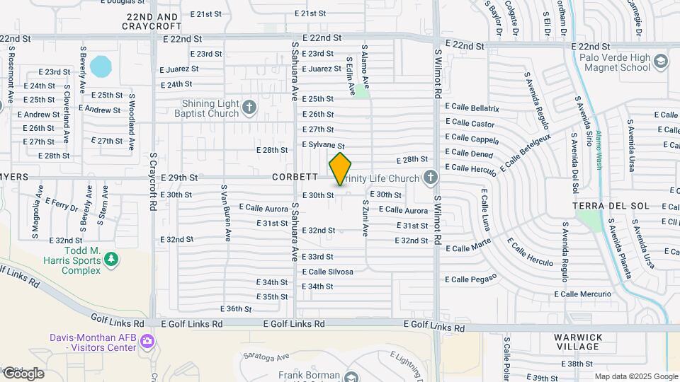6013 E 30th St Map and Location Details