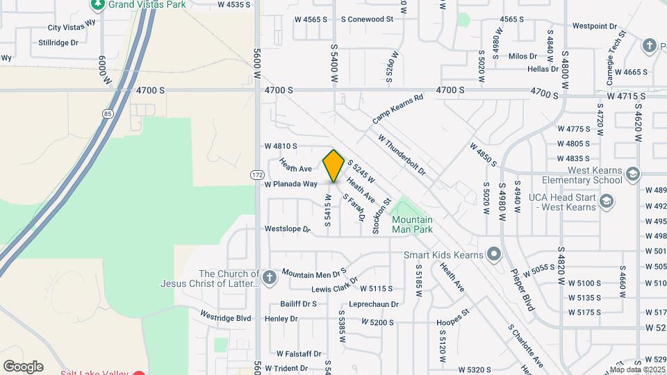 4891 S 5415 W Map and Location Details