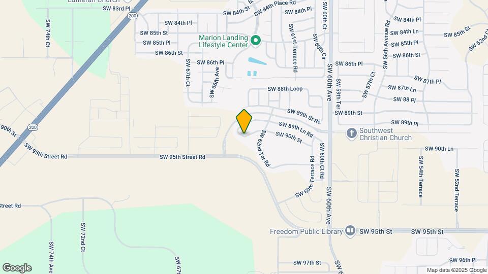 6587 SW 89th Loop Map and Location Details