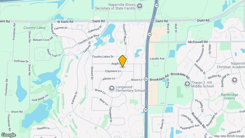 30W162 Claymore Ln Map and Location Details