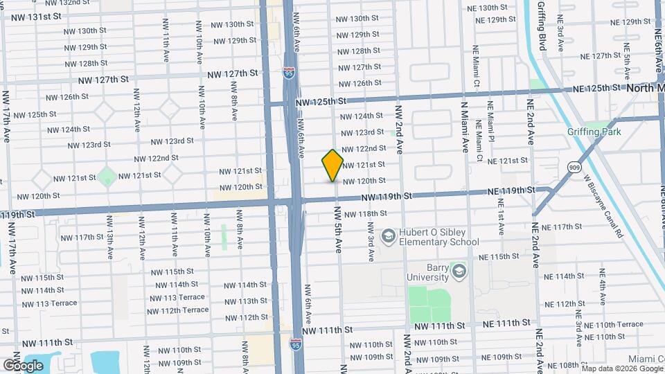 500 NW 120th St Map and Location Details