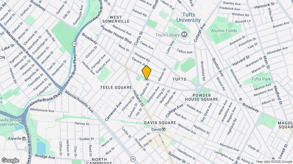 1044 Broadway, Unit 1B Map and Location Details