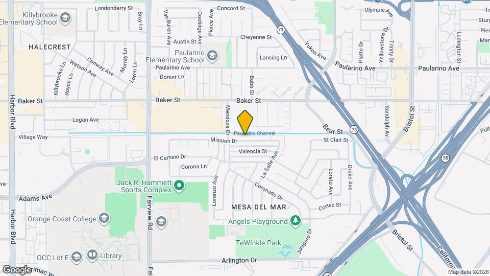 1018 Mission Dr Map and Location Details