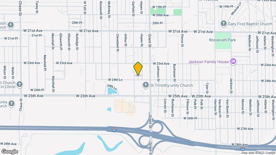 2374 Hayes St Map and Location Details