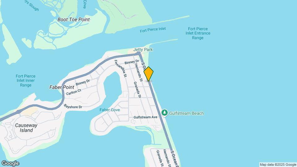 355 S Ocean Dr Map and Location Details