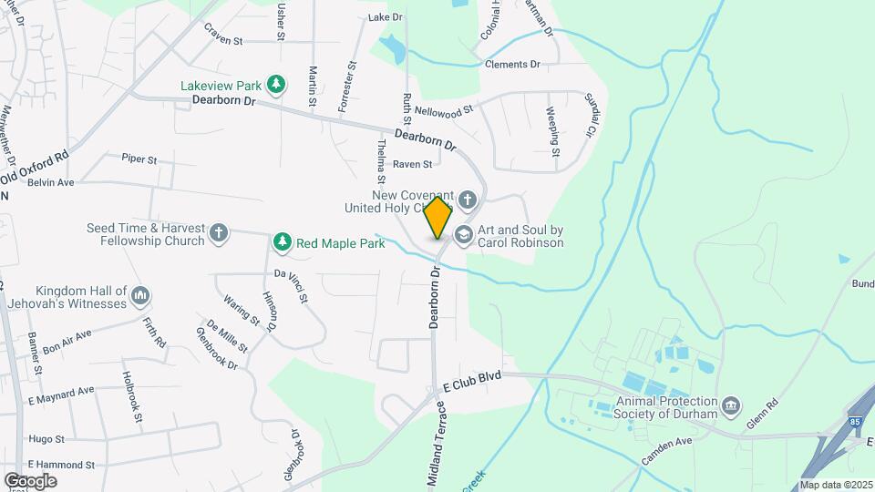 2707 Dearborn Dr Map and Location Details