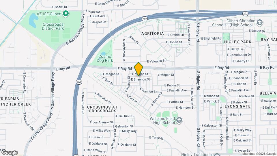 1674 S Constellation Way Map and Location Details