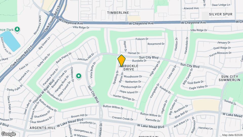 2817 Byron Dr Mapa y Detalles de la Ubicación
