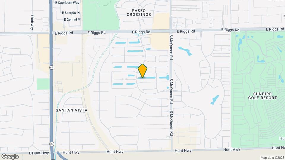 844 E Indian Wells Pl Map and Location Details