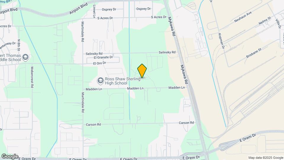 6416 Winter Elm St Map and Location Details